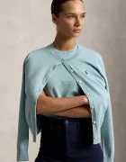 Polo Ralph Lauren жилетка дамска с памук тюркоазена 211971871