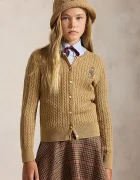 Polo Ralph Lauren жилетка за деца от памук кафява 313919829501