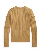Polo Ralph Lauren жилетка за деца от памук кафява 313919829501