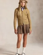 Polo Ralph Lauren жилетка за деца от памук кафява 313919829501
