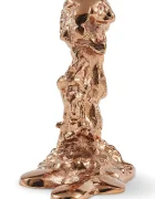 polspotten Декоративен свещник Drip S/14 x 8 cm в оранжево