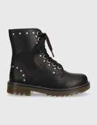 Pom D'api Детски кожени ботуши SID HI STUD