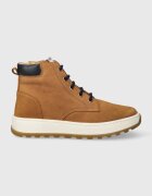 Pom D'api Детски половинки обувки от велур FLOW BOOTS