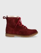 Pom D'api Детски велурени боти TRIP HI LACE