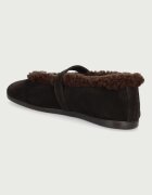 posa балеринки от велур St. Moritz Ballet Flats кафяви PW233.201