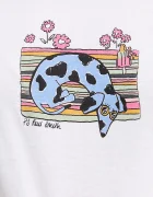 PS Paul Smith Памучна тениска в бяло W2R.G799.PP4951