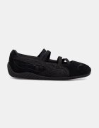 Puma балеринки от велур Speedcat Ballet Python черни 407706