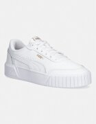 Puma Carina Mia маратонки дамски от кожа бели с платформа 402637