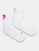 Puma чорапи с памук LOGO SHORT CREW 2 броя бели 938555