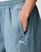 Puma дънки relaxed fit дамски FUTURE ARCHIVE тюркоазени 638361