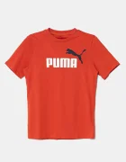 Puma Детска памучна тениска ESS 2 COLOR No.1 Logo Tee
