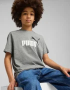 Puma Детска памучна тениска ESS 2 COLOR No.1 Logo Tee