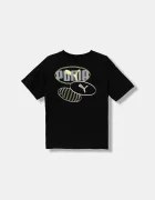 Puma Детска памучна тениска ESS LOGO LAB Relaxed Execution Tee B