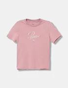 Puma Детска памучна тениска ESS SCRIPT Tee G