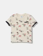 Puma Детска памучна тениска LITTLE RUNNERS AOP Tee PS