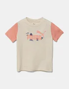 Puma Детска памучна тениска SANDY ADVENTURES Tee