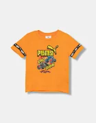 Puma Детска памучна тениска X HOT WHEELS Graphic Tee