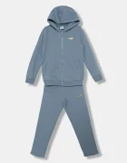 Puma Детски анцуг Metallic Hooded Sweat Suit FL G