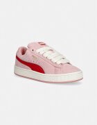 Puma Детски кожени маратонки Suede XL Jr в розово 396577