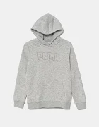 Puma Детски памучен суичър ESS LOGO LAB Execution Hoodie TR