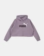 Puma Детски суичър ESS Logo Cropped Hoodie