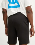 Puma Къс панталон Essential Logo в черно с меланжов десен 682594