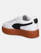 Puma Кожени маратонки Palermo Elevata Lth Wns в бежово 400461