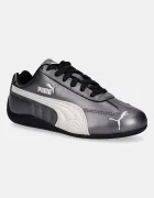 Puma Кожени маратонки Speedcat в сребристо 403689