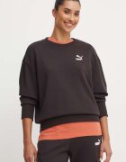 Puma Памучен суичър BETTER CLASSIC в черно с изчистен дизайн 624231