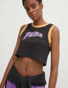 Puma Памучен топ Graphic