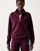 Puma поларен суичър дамски HER бордо 695422