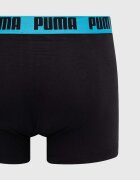 Puma прилепнали боксерки мъжки от памук с еластан Everyday Basic 2 броя черни 938320