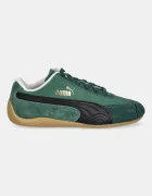 Puma Speedcat маратонки дамски от велур зелени 406329