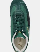 Puma Speedcat маратонки дамски от велур зелени 406329