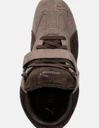 Puma Speedcat Wedge маратонки дамски от велур кафяви 407878