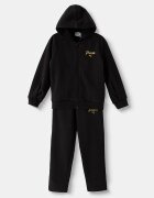 Puma спортен анцуг за деца с памук ESS SCRIPT Sweat Suit черен 695209