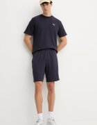 Puma спортен къс панталон мъжки от памук Essential Elevated тъмносин със стандартна талия 692021