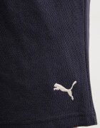Puma спортен къс панталон мъжки от памук Essential Elevated тъмносин със стандартна талия 692021