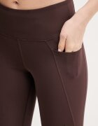 Puma спортен клин дамски Essential Tight кафяв с висока талия 525899