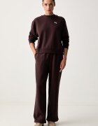 Puma спортен комплект анцуг дамски с памук кафяв 693995