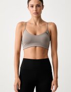 Puma спортен сутиен Move бежов 529391