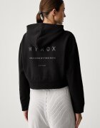 Puma суичър с качулка дамски с памук HER черен 694027