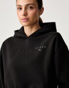 Puma суичър с качулка дамски с памук HER черен 694027