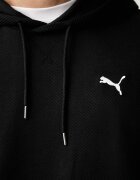 Puma суичър с качулка мъжки с памук Essentials Elevated черен 694309