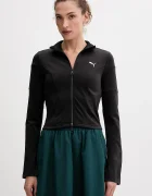 Puma Суичър в черно с изчистен дизайн 632146