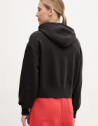 Puma Суичър в черно с качулка с изчистен дизайн 629746