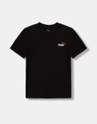 Puma тениска basic за деца от памук ESS 2 COLOR Small No. 1 Logo черна 685779