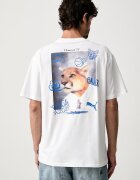 Puma тениска мъжка от памук бяла 694552