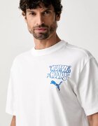 Puma тениска мъжка от памук бяла 694552