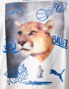 Puma тениска мъжка от памук бяла 694552